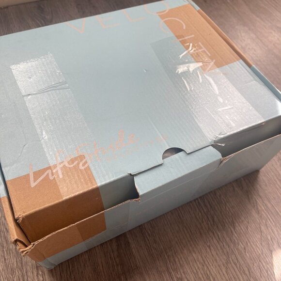 New In Box LifeStride Black Knit Knockout Lace-Up Inside Zip Combat Boots Sz 7W - Picture 9 of 10